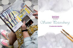 Saint Petersburg Watercolor Sketch Set Product Image 1
