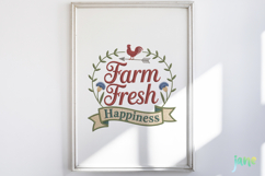 Vintage Farm Sign Embroidery Clipart Product Image 5