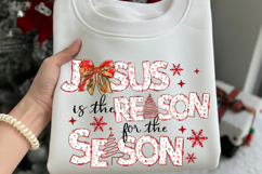 Preppy Christian PNG, Jesus Is The Reason For A Season Png Product Image 3