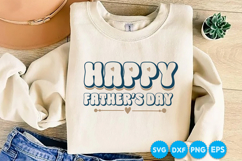 Father's day retro SVG Design, Dad Retro Product Image 1