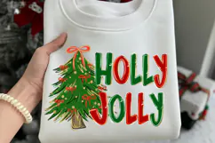Preppy Christmas Png Glitter Coquette Christmas Tree Png Product Image 1