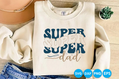 Father's day retro SVG Bundle, 12 Designs Product Image 3