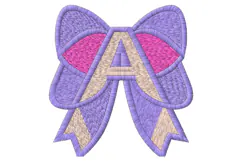 Floral Garden Bow Machine Embroidery Product Image 1