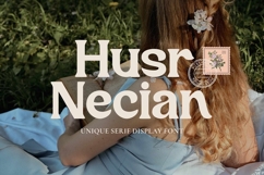 Husr Necian - Bold Serif Typeface Product Image 1