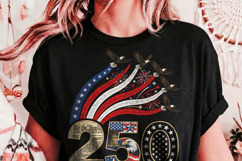 America 250 PNG Design, 1776 2026 Patriotic Fireworks Eagle Product Image 5