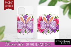 Coquette Easter Phone Case PNG - Easter Case PNG Sublimation Product Image 1