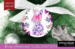 Coquette Easter Ornament PNG - Easter PNG Sublimation Product Image 1
