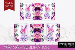 Coquette Easter Mug Wrap - Easter Mug PNG Sublimation Product Image 1
