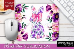 Coquette Easter Mouse Pad Sublimation - Easter Mousepad PNG Product Image 1