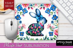 Coquette Easter Mouse Pad Sublimation - Easter Mousepad PNG Product Image 1