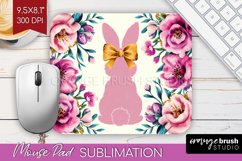 Coquette Easter Mouse Pad Sublimation - Easter Mousepad PNG Product Image 1