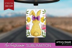Coquette Easter Air Freshener PNG - Easter PNG Sublimation Product Image 1
