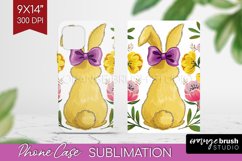Coquette Easter Phone Case PNG - Easter Case PNG Sublimation Product Image 1