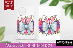 Coquette Easter Phone Case PNG - Easter Case PNG Sublimation Product Image 1