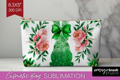 Coquette Easter Cosmetic Bag - Easter Makeup Bag PNG Product Image 1