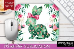 Coquette Easter Mouse Pad Sublimation - Easter Mousepad PNG Product Image 1