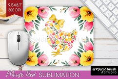 Coquette Easter Mouse Pad Sublimation - Easter Mousepad PNG Product Image 1