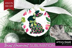 Coquette Easter Ornament PNG - Easter PNG Sublimation Product Image 1