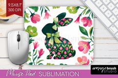 Coquette Easter Mouse Pad Sublimation - Easter Mousepad PNG Product Image 1