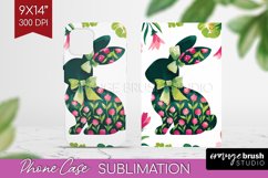 Coquette Easter Phone Case PNG - Easter Case PNG Sublimation Product Image 1