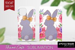 Coquette Easter Phone Case PNG - Easter Case PNG Sublimation Product Image 1