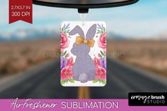 Coquette Easter Air Freshener PNG - Easter PNG Sublimation Product Image 1