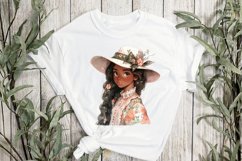 Cottagecore Ebony Girl Sublimation Product Image 3