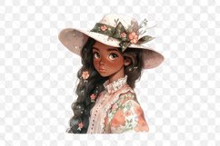 Cottagecore Ebony Girl Sublimation Product Image 2