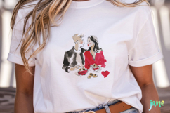 Couples, Hearts, Bouquets Valentine Cliparts Product Image 5