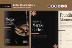 Premium Café Marketing Brochure Product Image 1