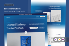 Mansons - Educational Ebook Landing Page Product Image 1