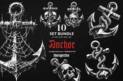 10 Bundle Dark Art Anchor Sea Sail Vintage Maritime Boat Product Image 1