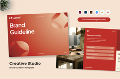 Creative Studio Brand Guidelines Template Product Image 1