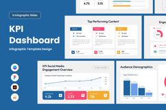 Engagement Metrics Dashboard Infographic Product Image 1