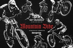 10 Bundle Dark Art Mountain Bike Downhill Trail Adventure Product Image 1