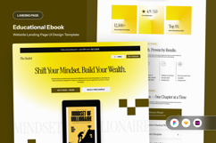 The Hadid - Educational Ebook Landing Page Product Image 1