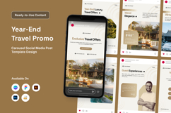 Luxury Holiday Travel Promo Carousel Product Image 1