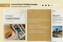 Luxury Resort Holiday Escape Brochure Product Image 1