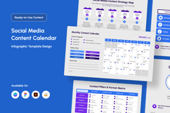 Monthly Content Planner Infographic Product Image 1