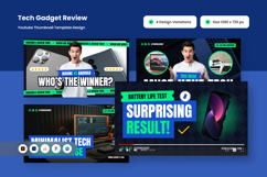 Tech Gadget Review Youtube Thumbnail Product Image 1