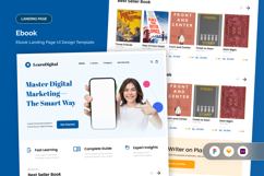 LearnDigital - Digital Marketing Ebook Landing Page Product Image 1