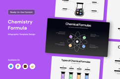 Modern Chemistry Infographic Layout Product Image 1