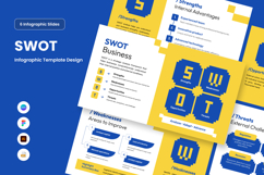 SWOT Diagram Slide for Pitch &amp; Planning Product Image 1