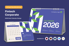 Startup Business Desk Calendar 2026 Product Image 1