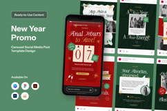 New Year Business Promo Carousel Product Image 1