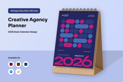 Corporate Planner Desk Calendar 2026 Product Image 1