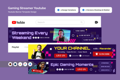 eSports Gaming Channel Banner Product Image 1