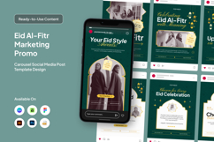 Eid Al-Fitr Sale Social Media Carousel Product Image 1