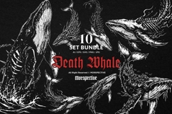 10 Bundle Dark Art Death Whale Skeleton Fish Predator Product Image 1