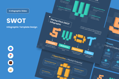 Modern SWOT Infographic for Startup Pitch Product Image 1